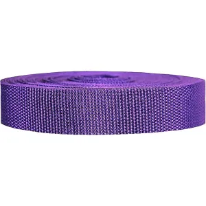 1.5" Poly Webbing - Purple