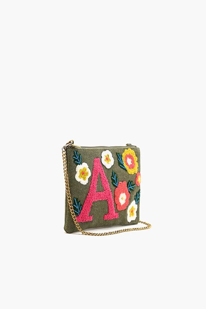 A Floral Crossbody Bag