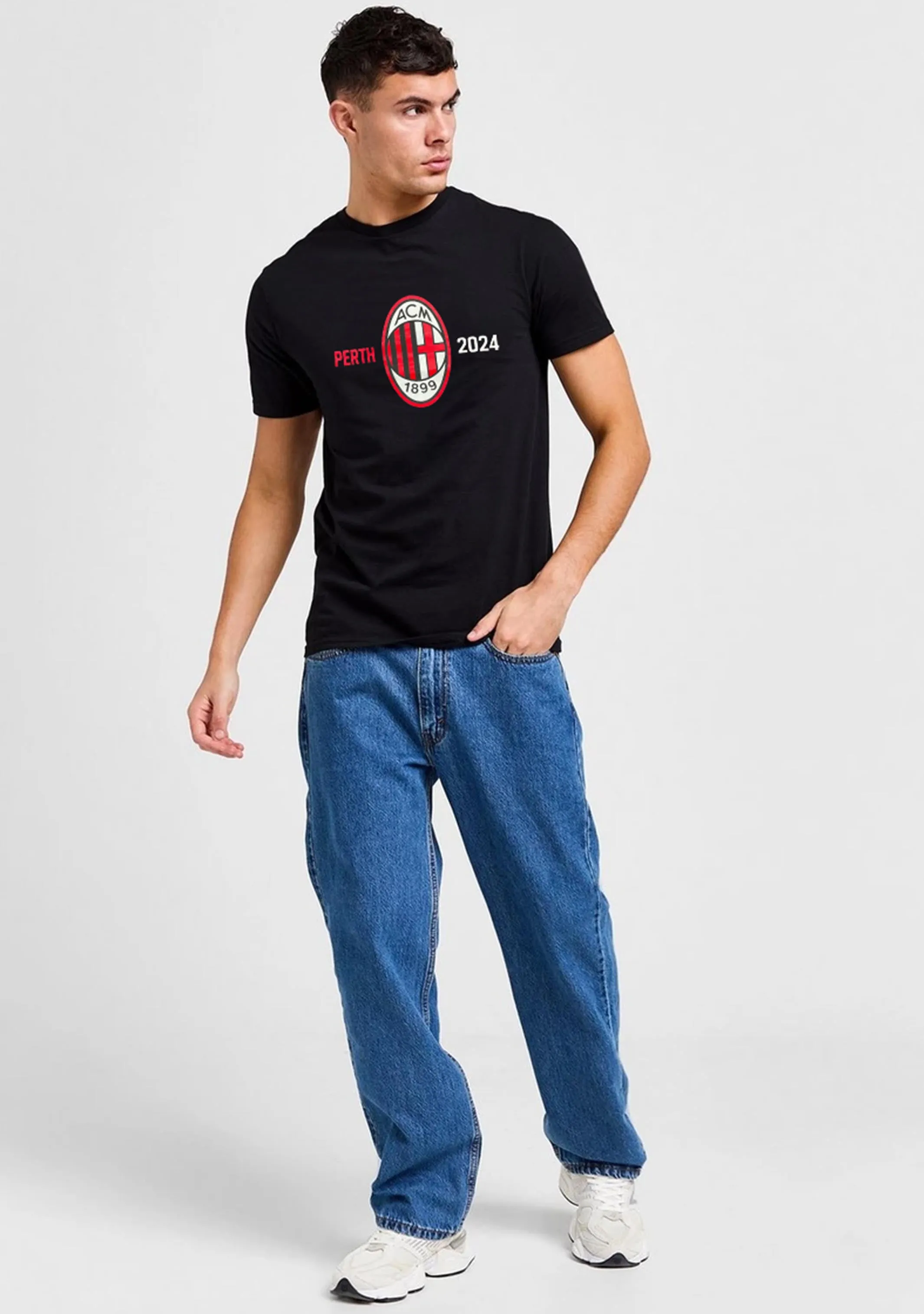 AC Milan Mens Perth Tour T-shirt <br> ACM038AA