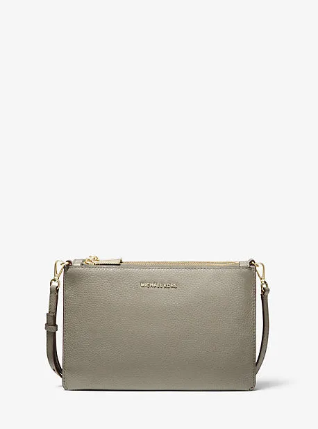 Adele Pebbled Leather Crossbody Bag