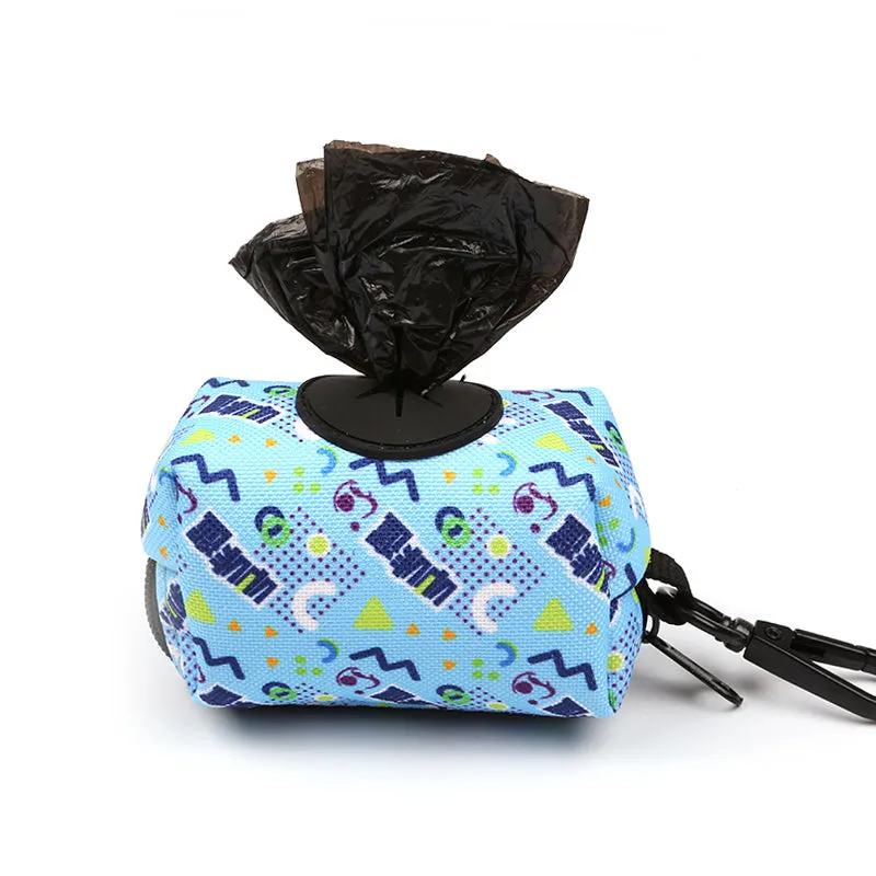 Alice & Co - Poop Bag Holder - Abstract Blue