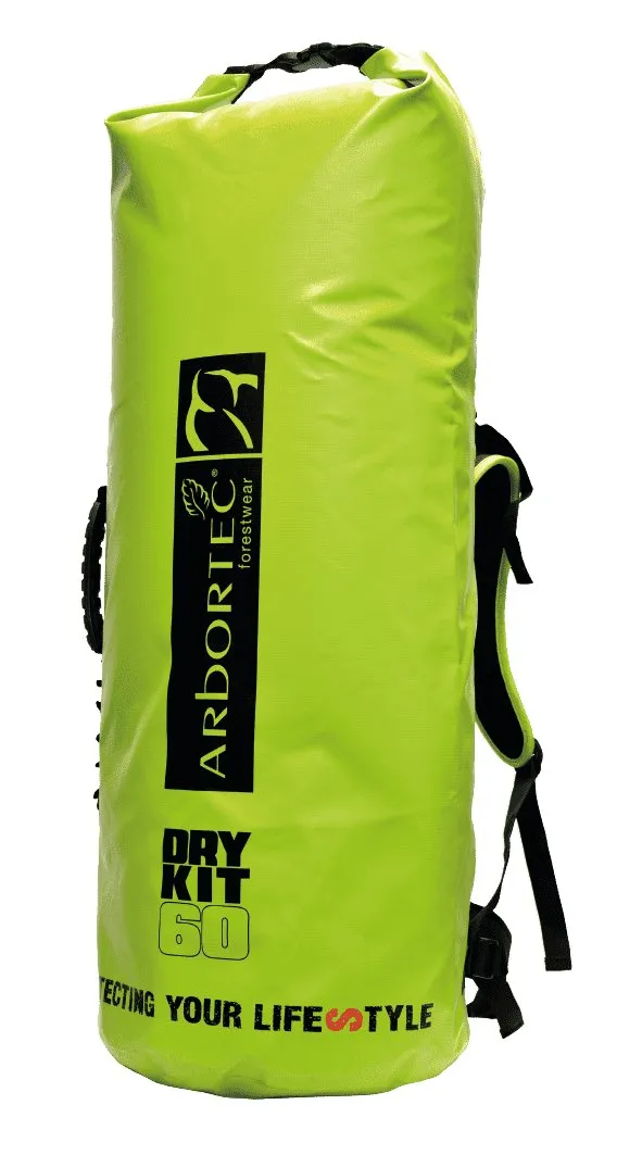 AT102-60 Viper DryKit Tube Back Pack Lime - 60 Litre