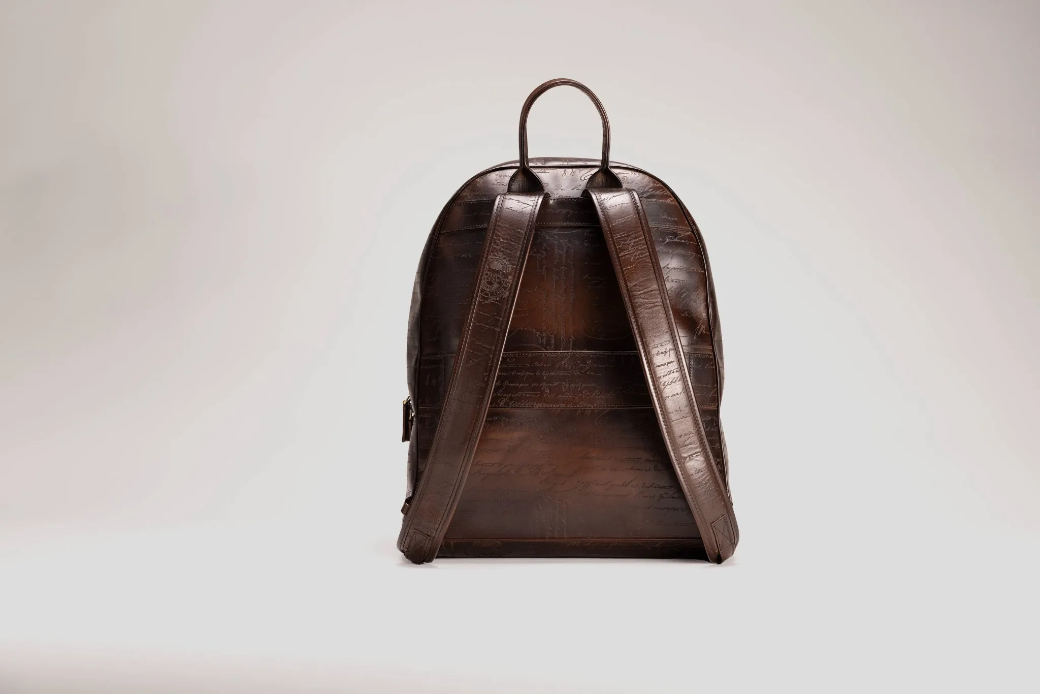 Backpack - Parchment Patina Dark Brown