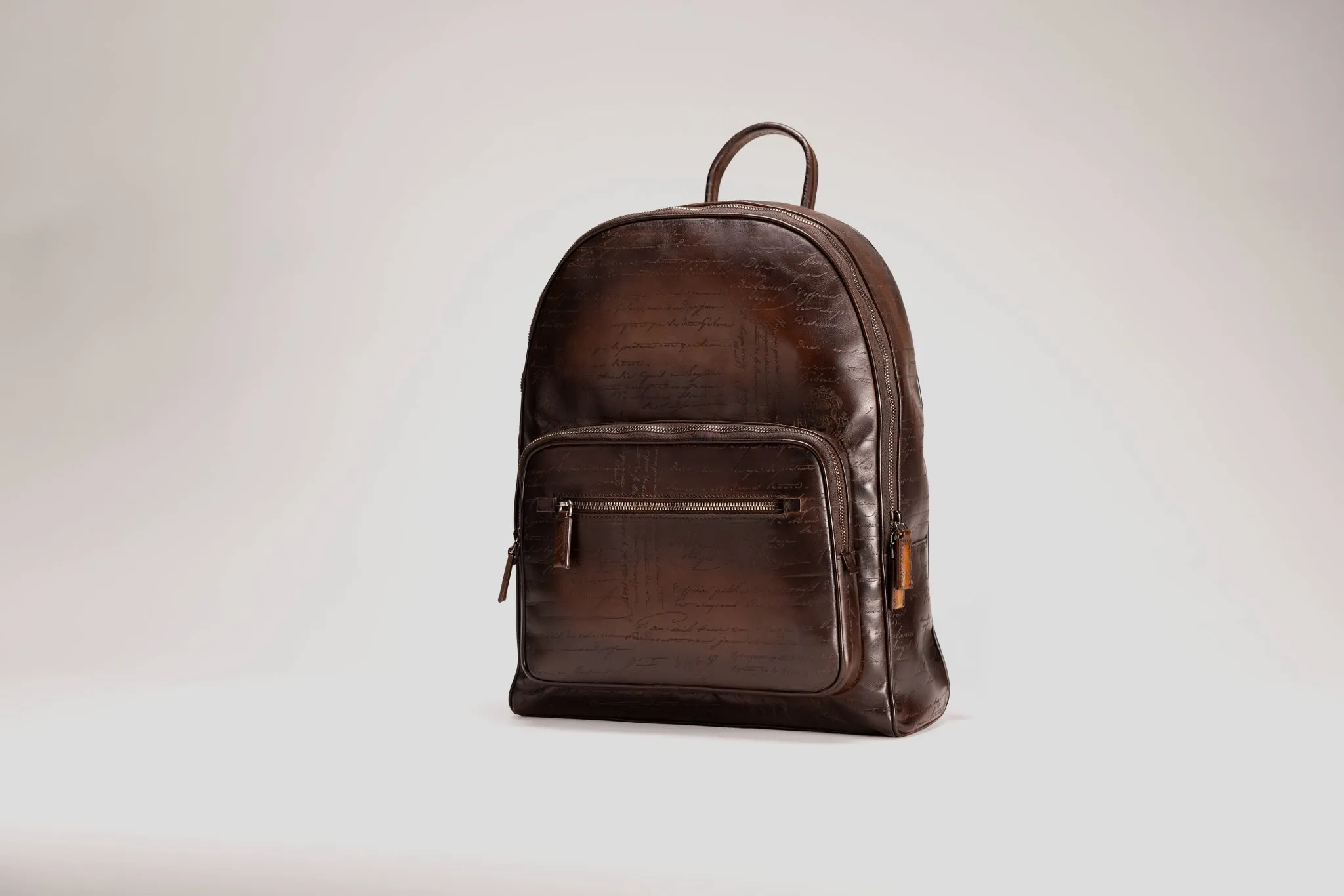 Backpack - Parchment Patina Dark Brown