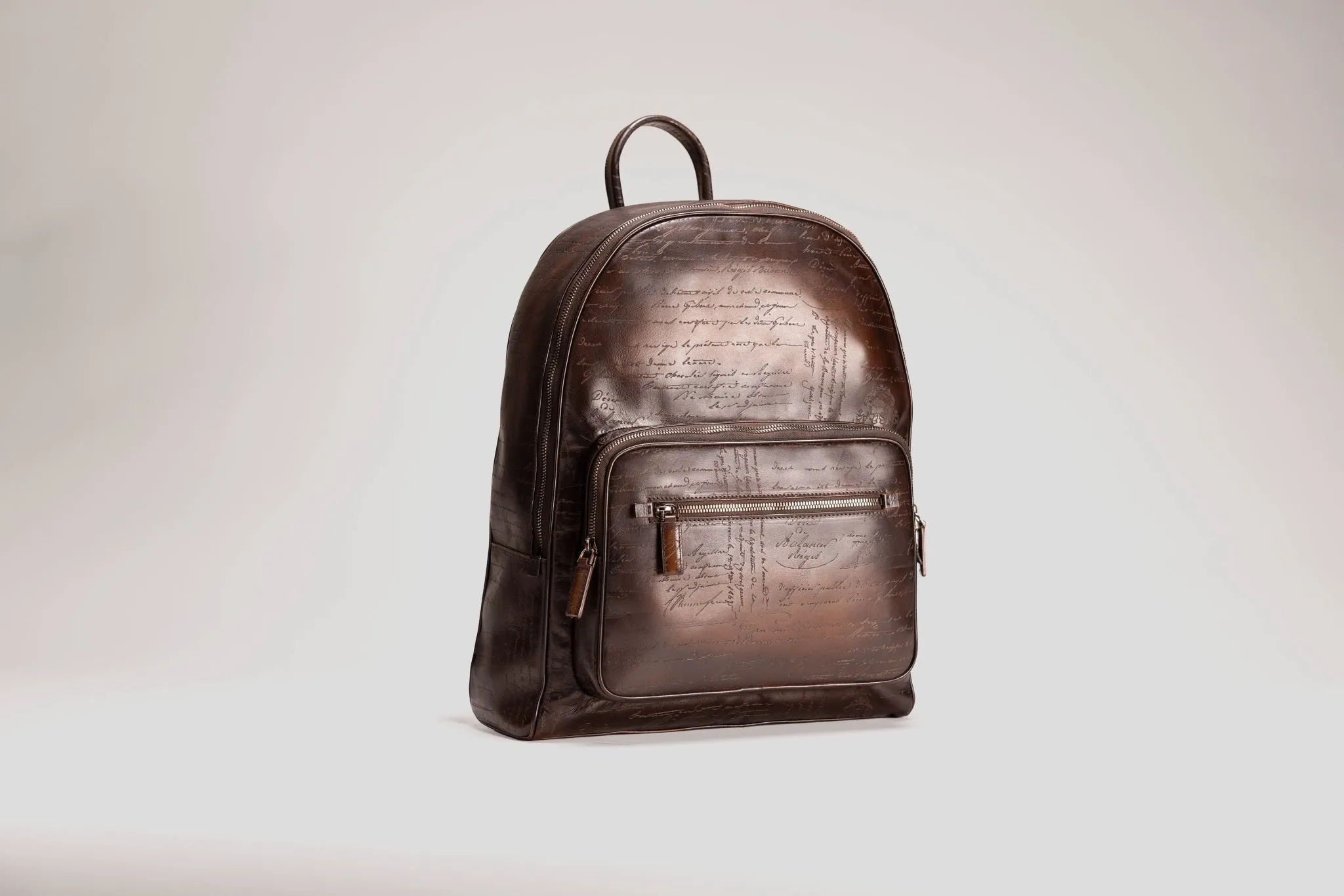 Backpack - Parchment Patina Dark Brown