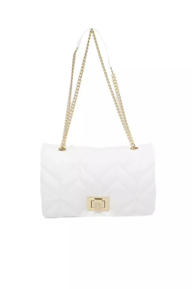 Baldinini Trend White Polyethylene Women Shoulder Bag