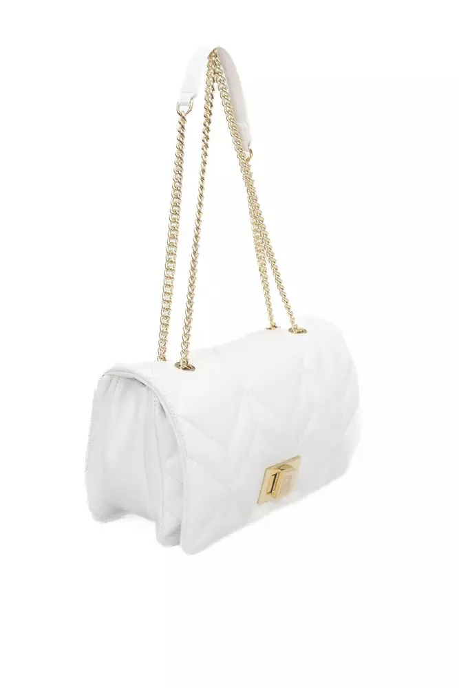 Baldinini Trend White Polyethylene Women Shoulder Bag