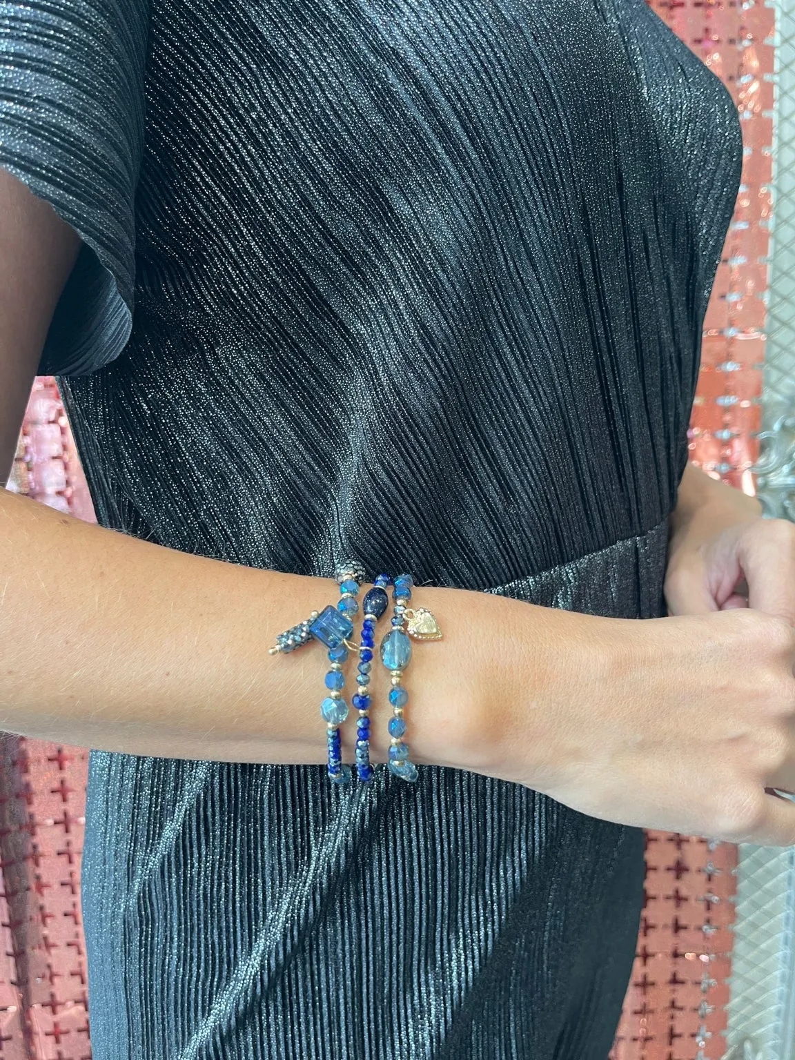 Beaded Bracelet Stack