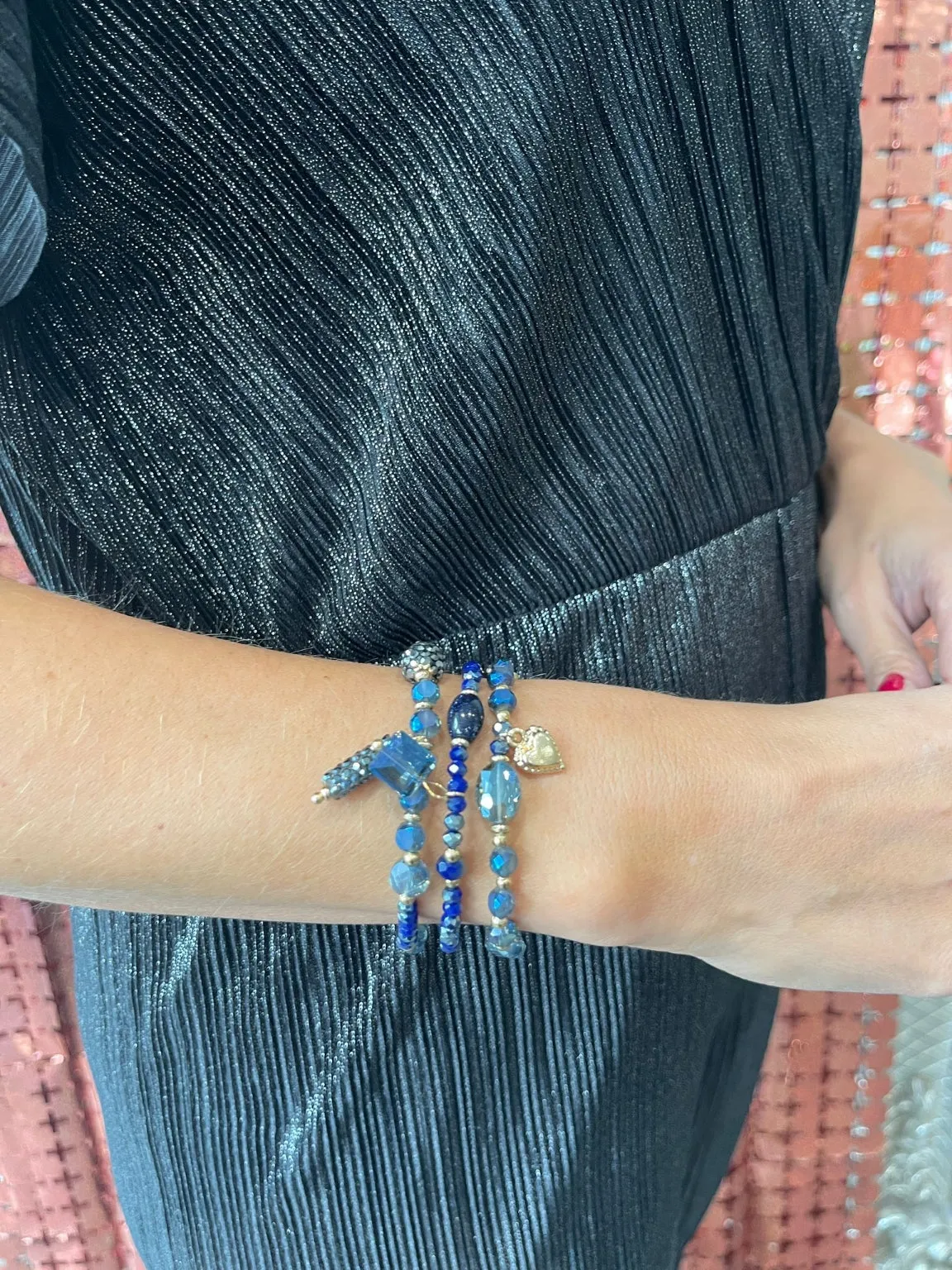 Beaded Bracelet Stack