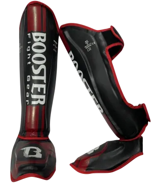 Booster Shin Guards BSG V3 Black Red