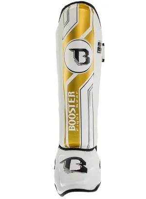 Booster Shin Guards V9 White Gold