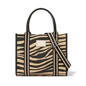 Brighton Zebra Love Canvas Carry All