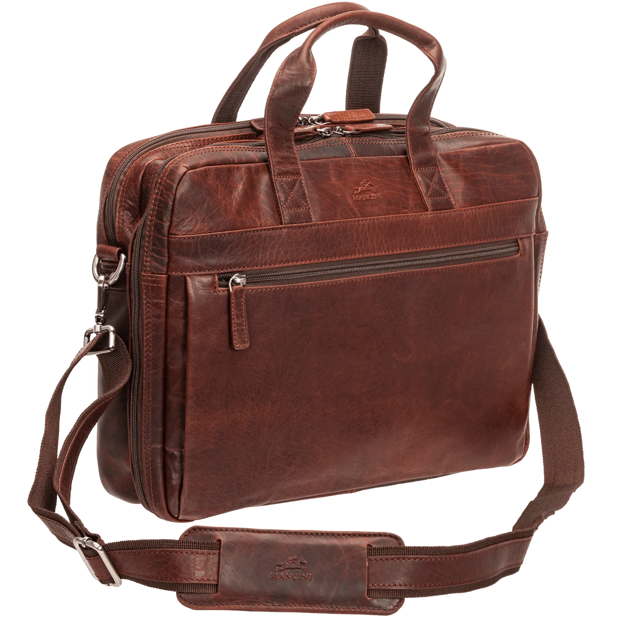 Buffalo Double Compartment Briefcase for Laptop and Tablet