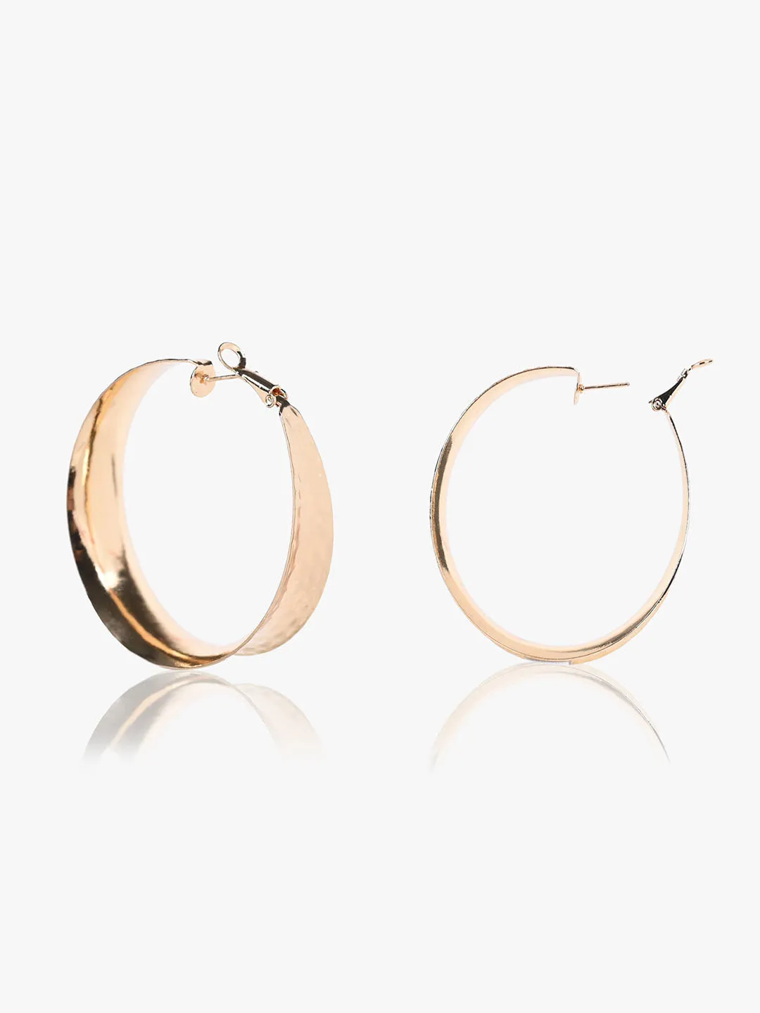 Chunky Huge Hoop Earrings