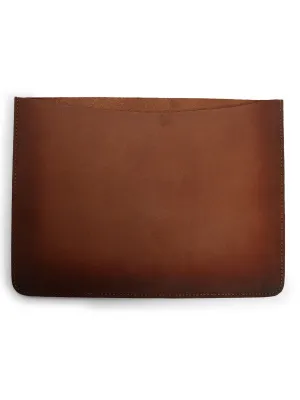 Classic Protection: Cognac Leather Laptop Sleeves for Timeless Style