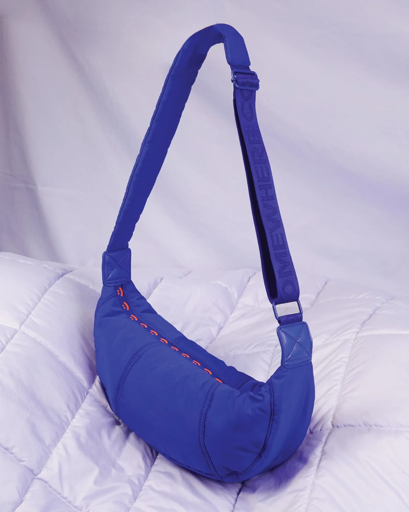 Cobalt Marshmallow Crossbody Bag