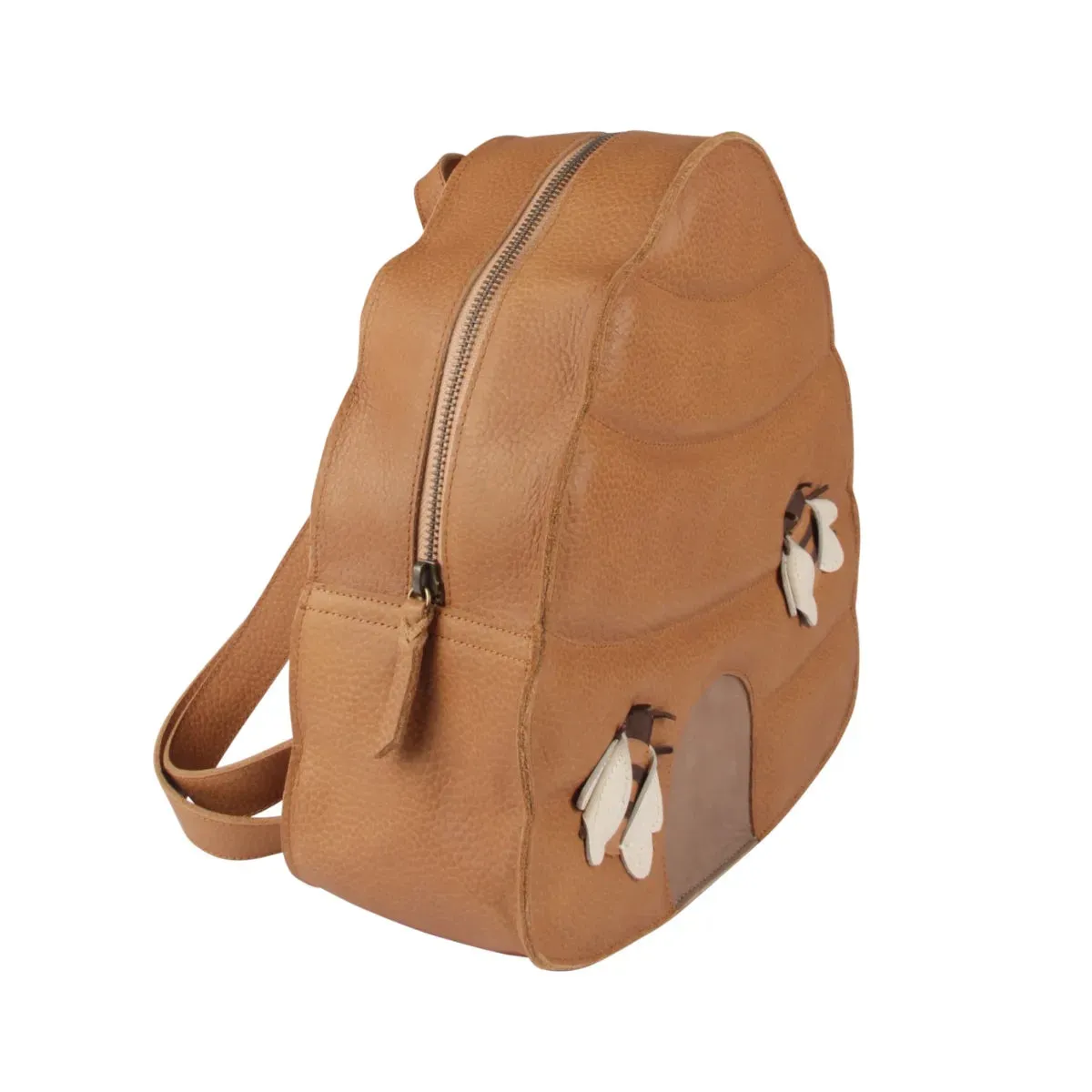 Donsje School Leather Backpack - Beehive