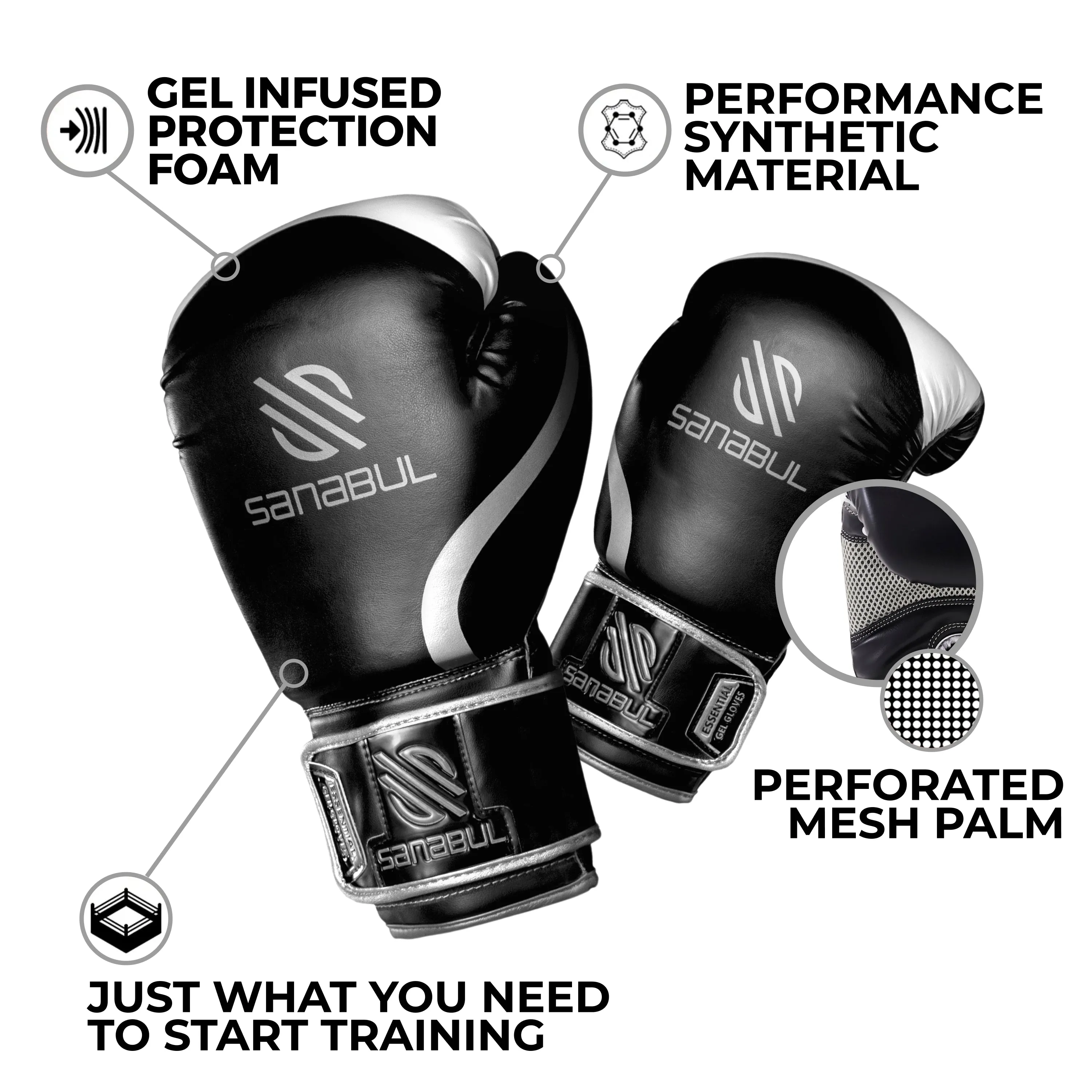 Essential Gel Boxing Gloves