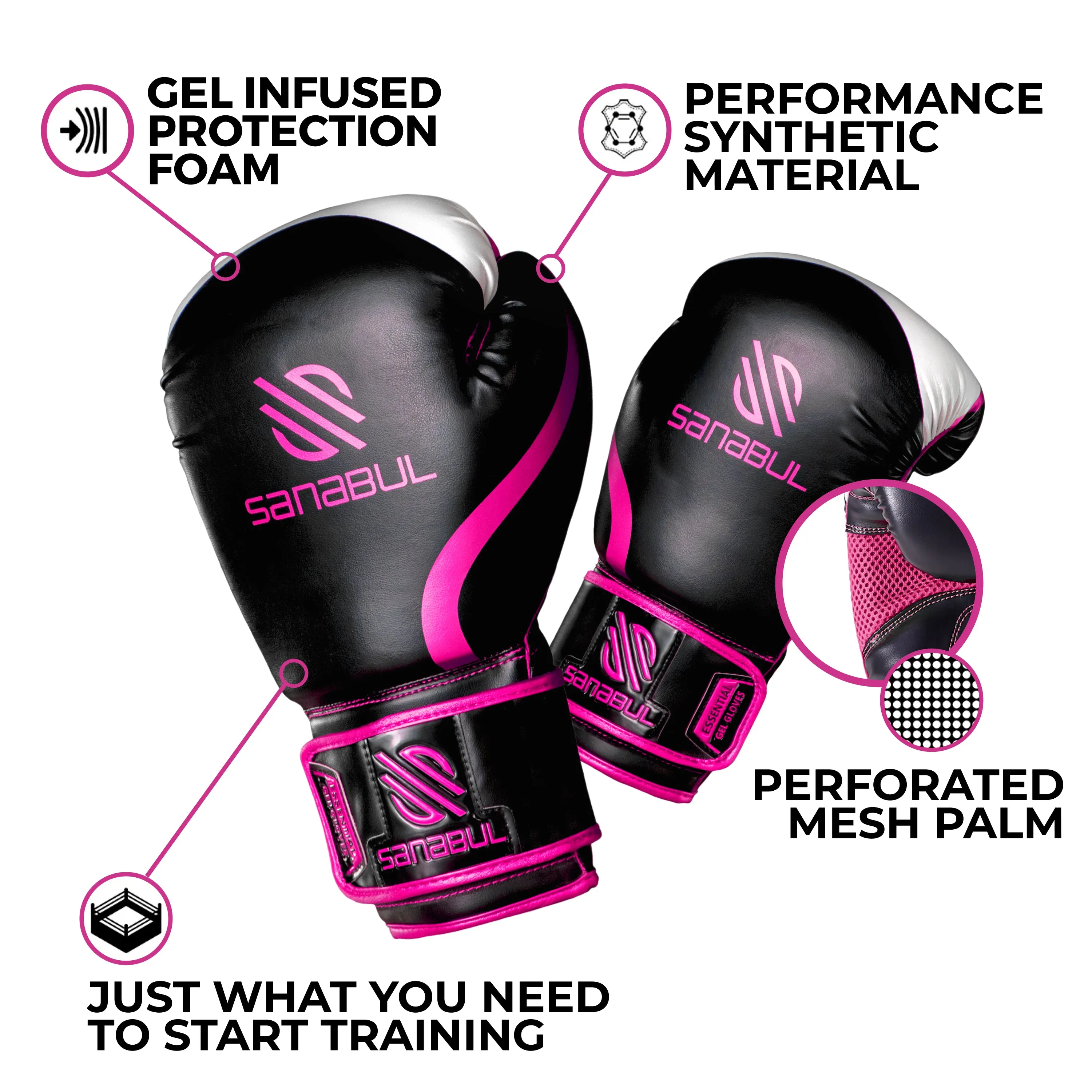 Essential Gel Boxing Gloves