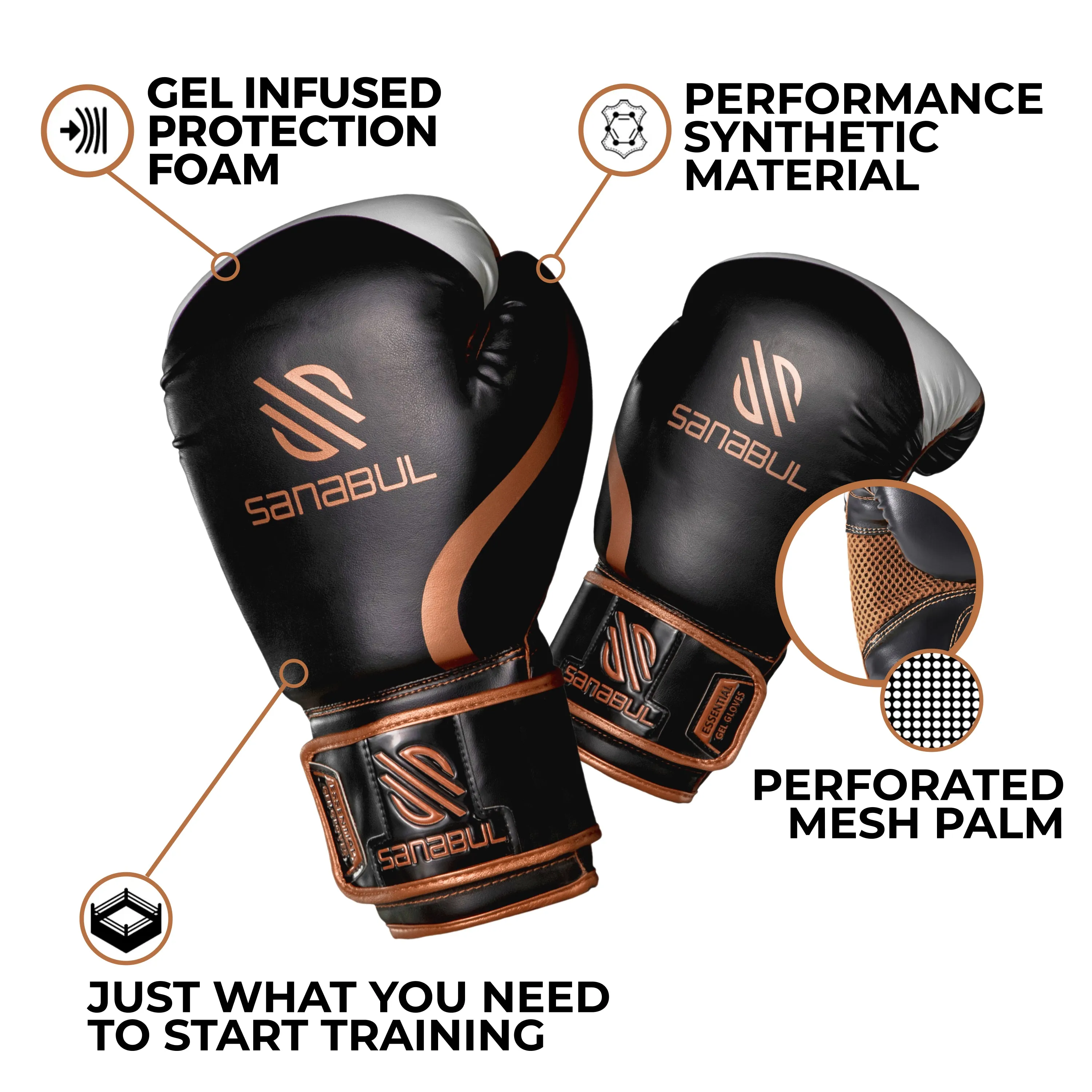 Essential Gel Boxing Gloves