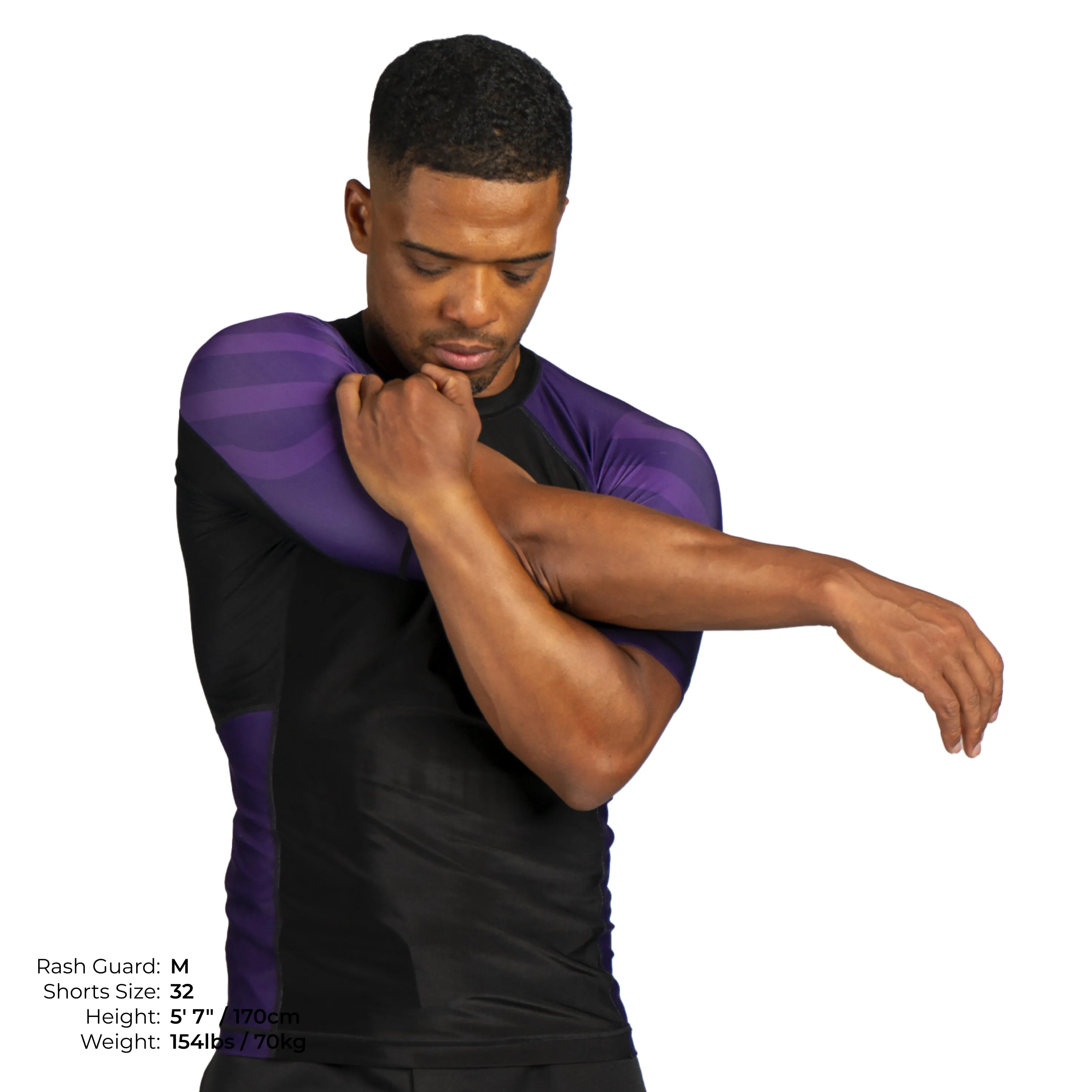 Essential Short Sleeve Compression Rash Guard