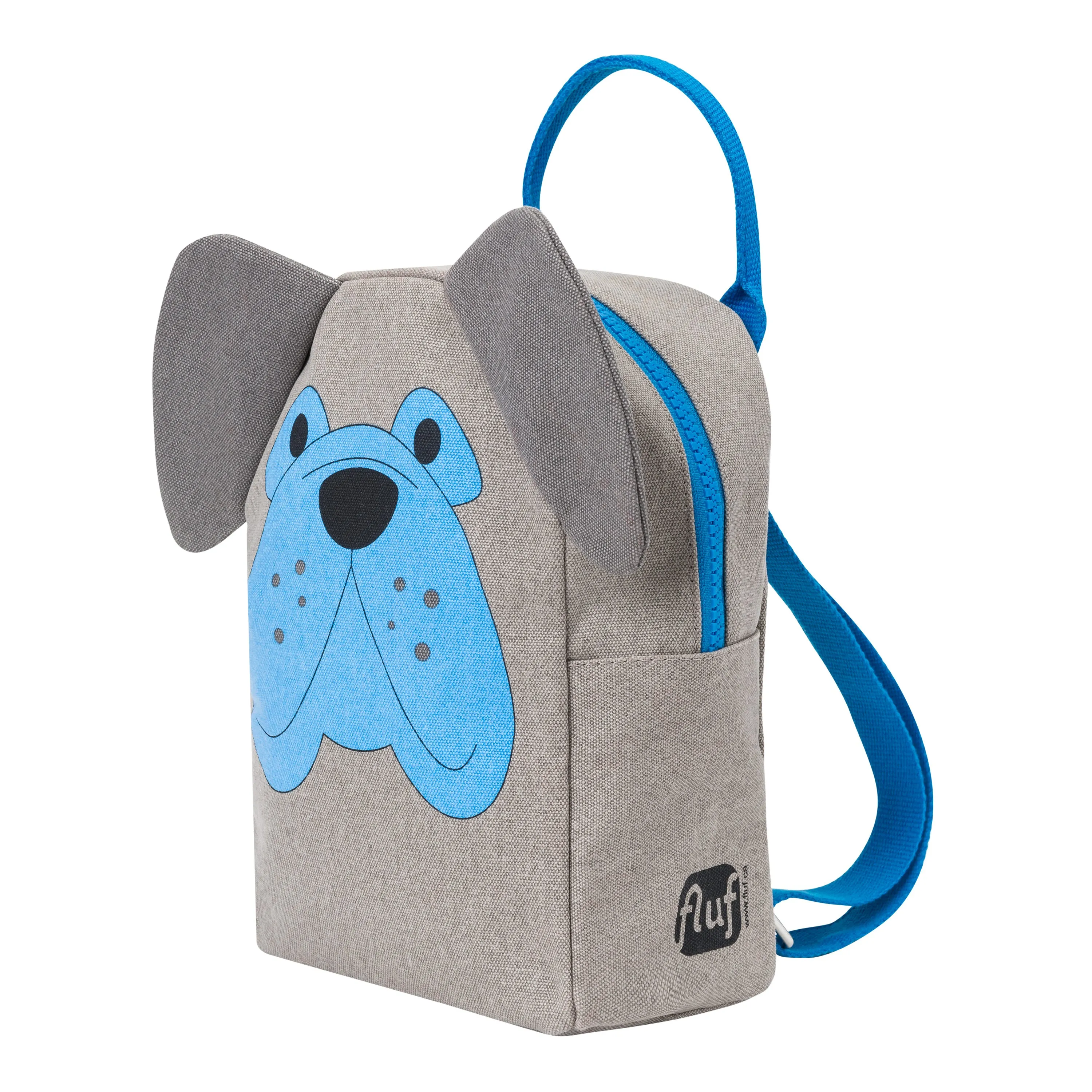 Fluf Little Backpack - Grey Dog