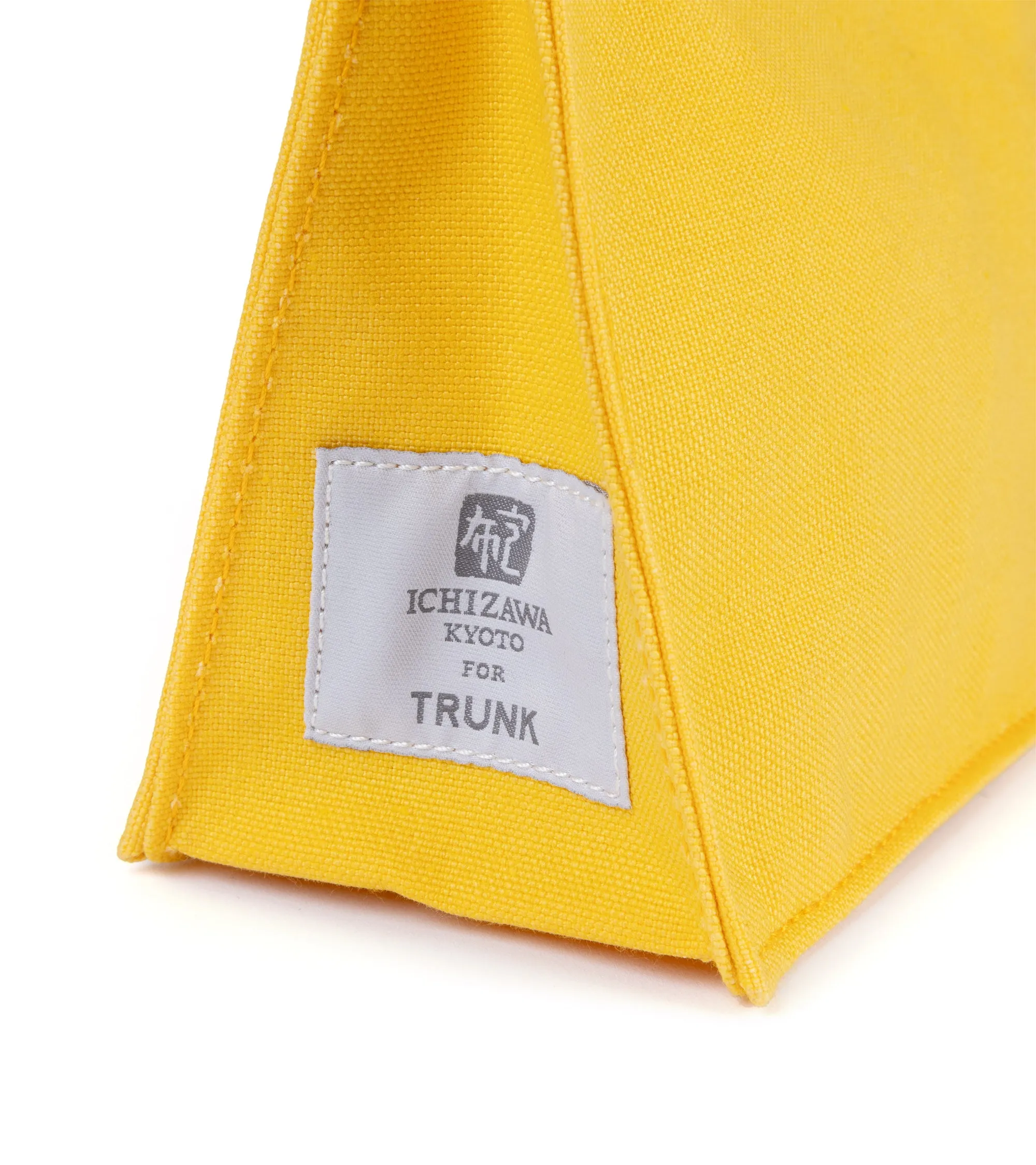 Ichizawa Hanpu for Trunk Small Pouch: Yellow