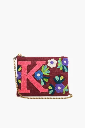 K Floral Crossbody Bag