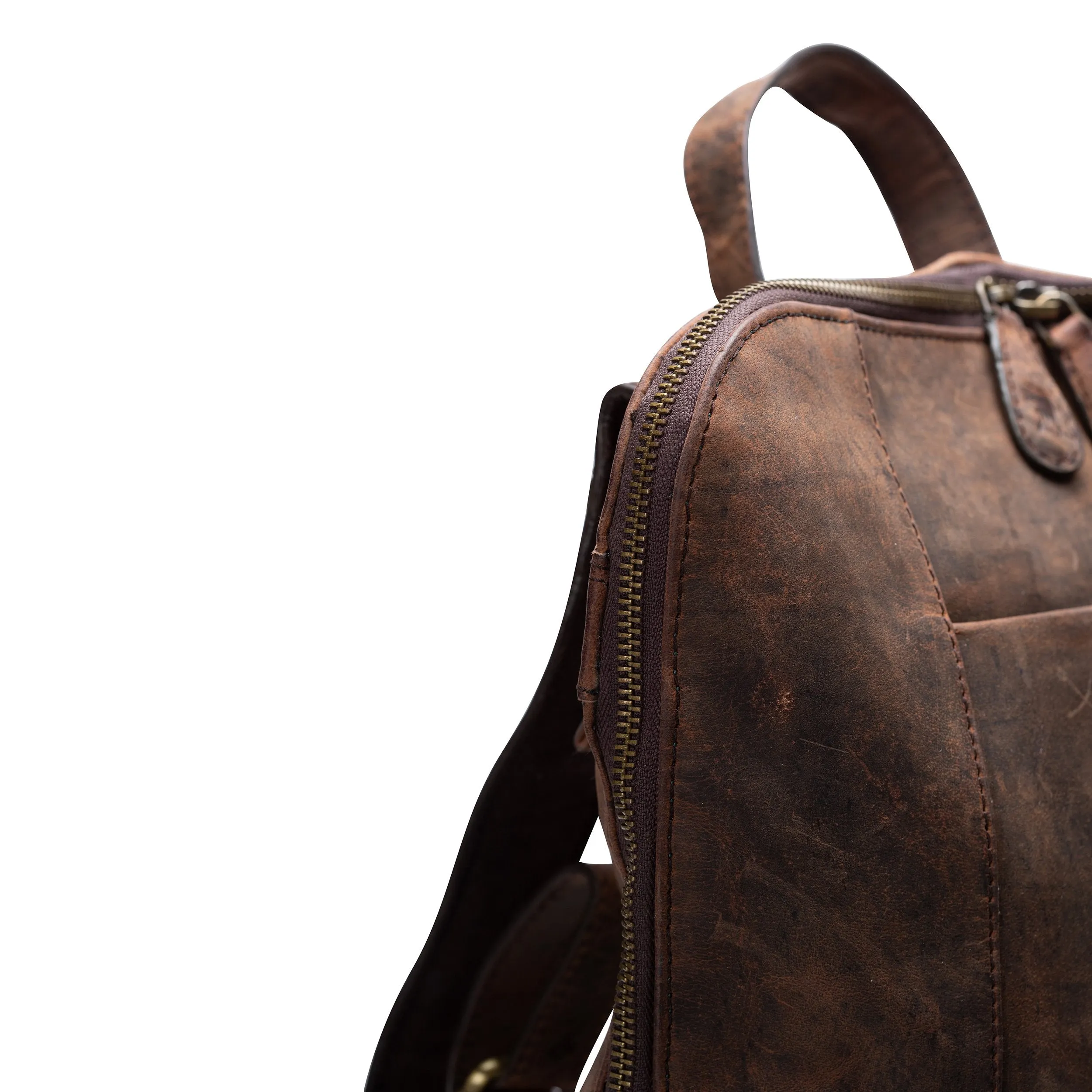 Leather Laptop Backpack Bag Baku