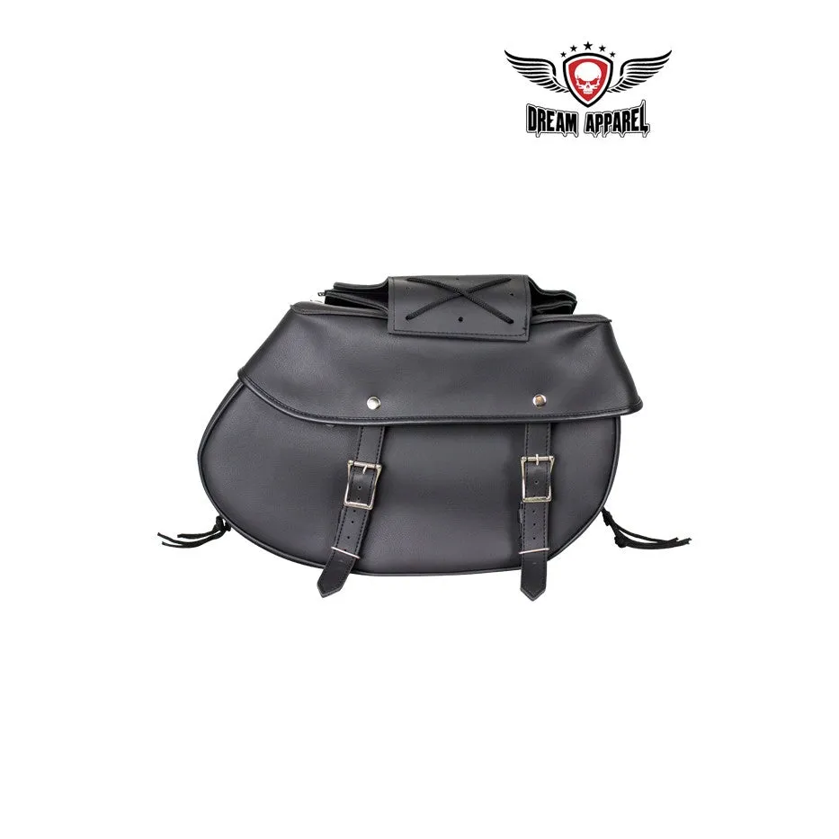 Leather Motorcycle Saddlebag