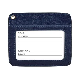 Legami Badge & Card Holder with Lanyard - Navy Blue