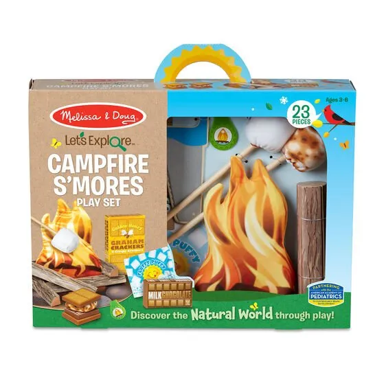 Let's Explore Smores & More Campfire Play Set