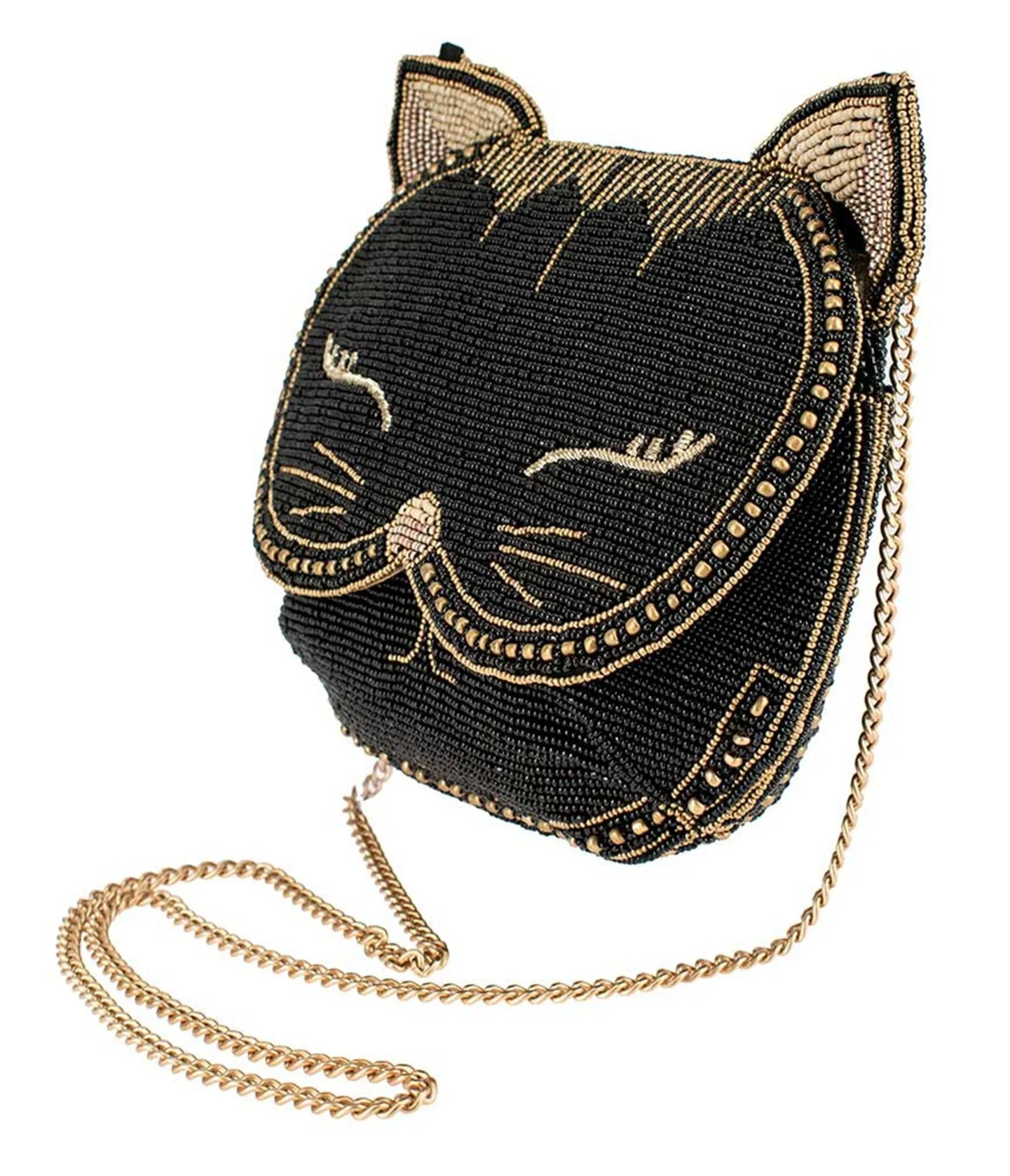 Mary Frances Whiskers Cat Crossbody Bag