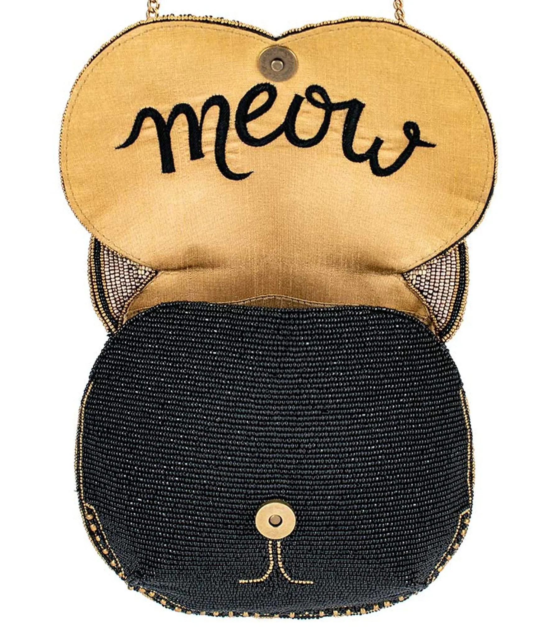 Mary Frances Whiskers Cat Crossbody Bag