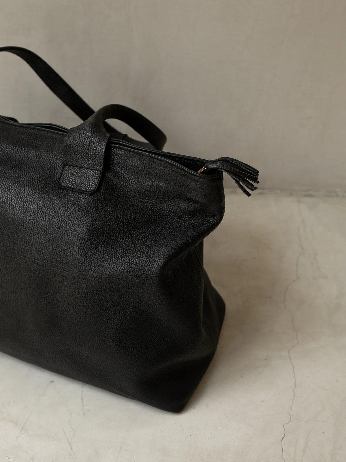 Medium Leather Tote