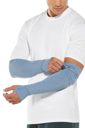 Men's LumaLeo Sleeves  |  Light Blue Heather