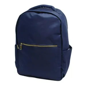 MINT Navy Nylon Brass Diego Backpack