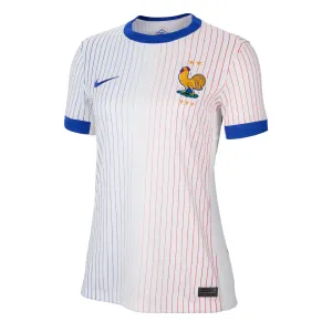 Nike Women's France 2024/25 Away Jersey White/Bright Blue