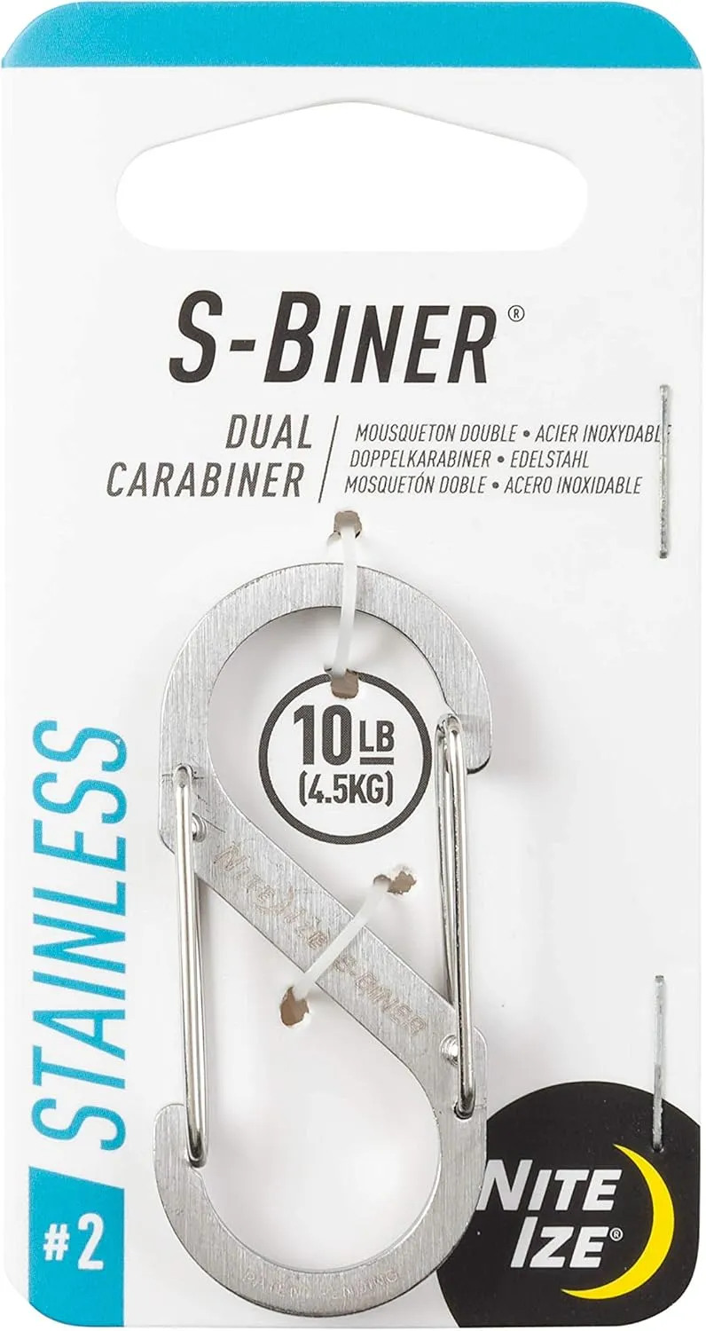 Nite Ize S-Biner Stainless Steel Dual Carabiner #2