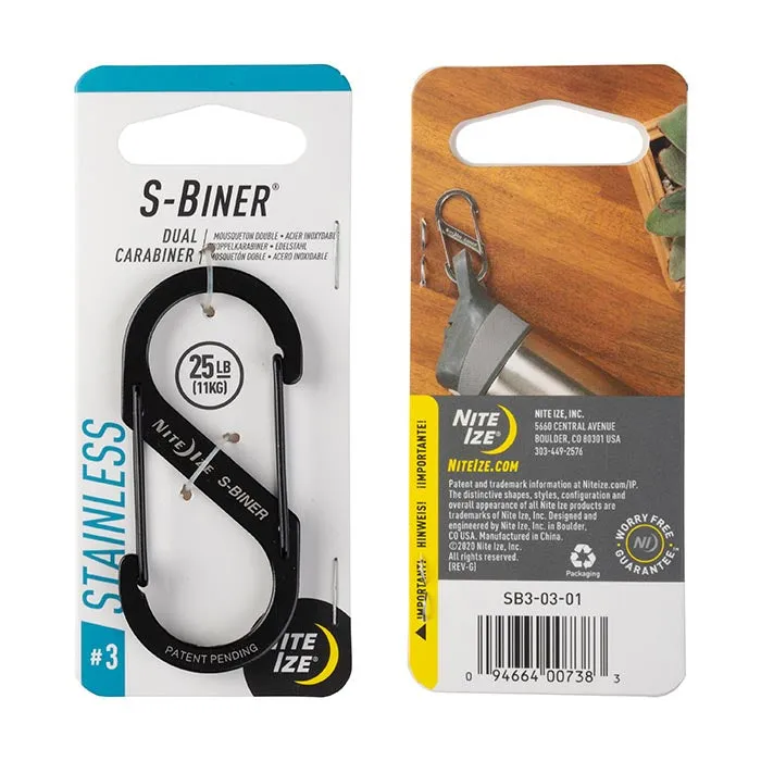 NiteIze S-Biner® Stainless Steel Dual Carabiner #3