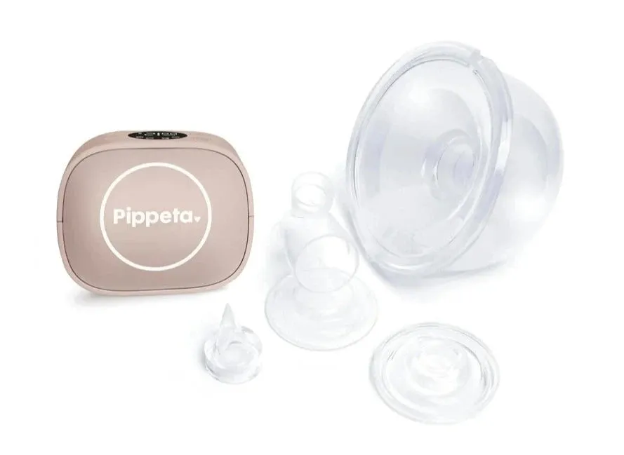 Pippeta LED Wearable Hands Free Breast Pump (Ash Rose)