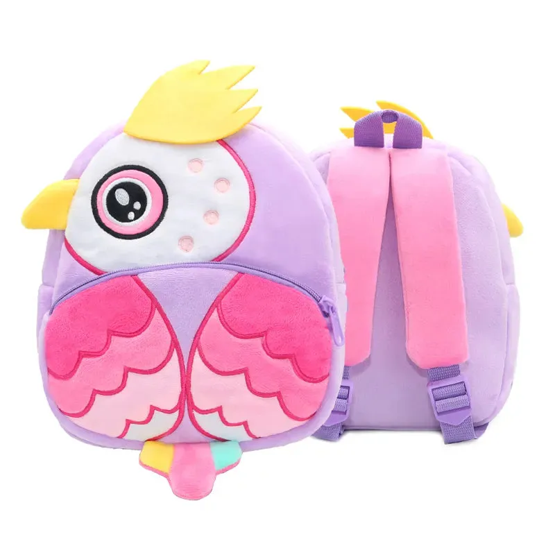 Playful Pals Plush Animal Backpacks