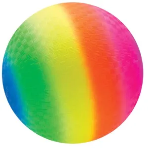 Rainbow Neon Playground Ball