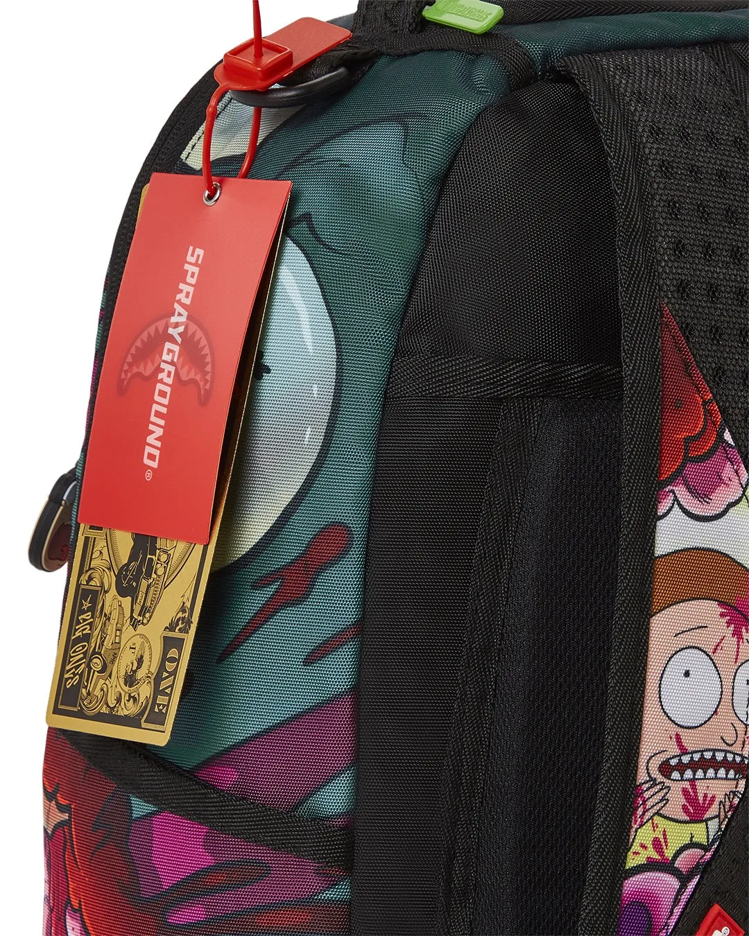 Rick And Morty Sharkmouth Wound Dlxr Backpack 910b4086nsz