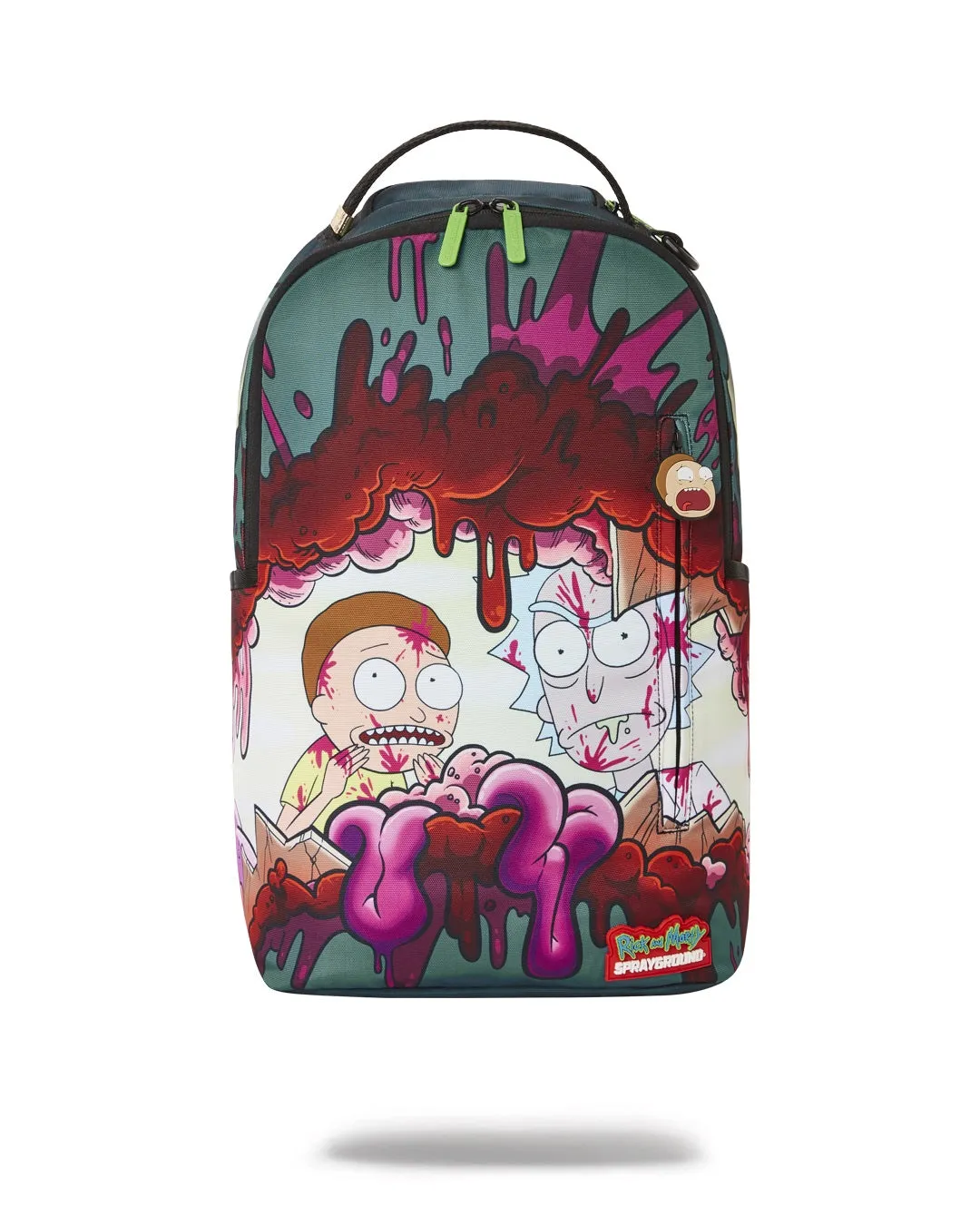 Rick And Morty Sharkmouth Wound Dlxr Backpack 910b4086nsz