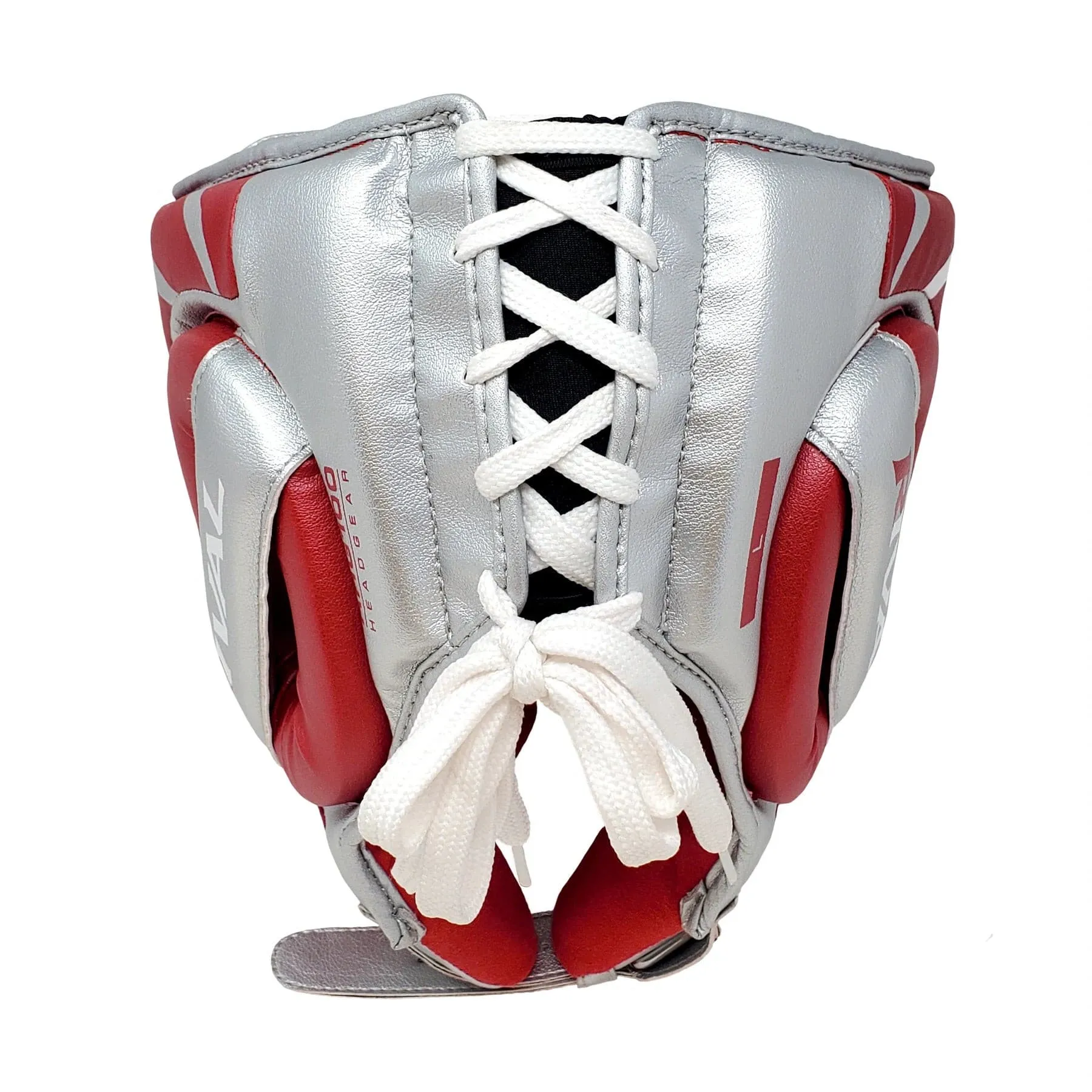 RIVAL RHG100 PROFESSIONAL HEADGEAR - RED/SILVER