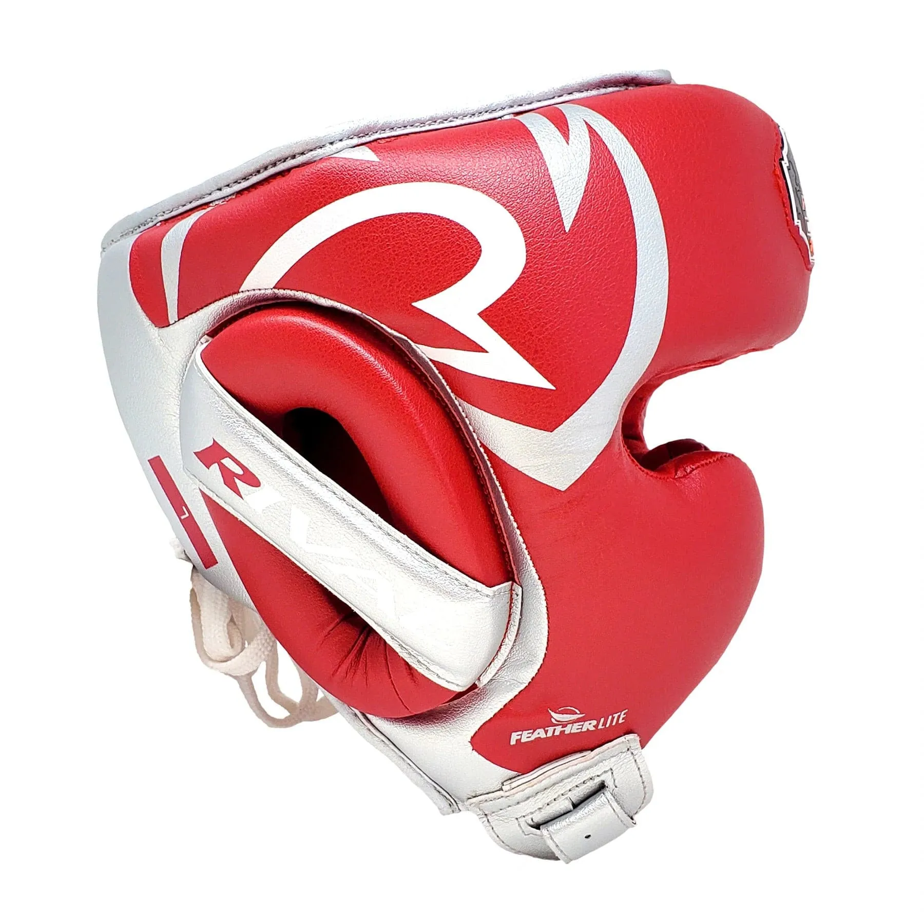 RIVAL RHG100 PROFESSIONAL HEADGEAR - RED/SILVER