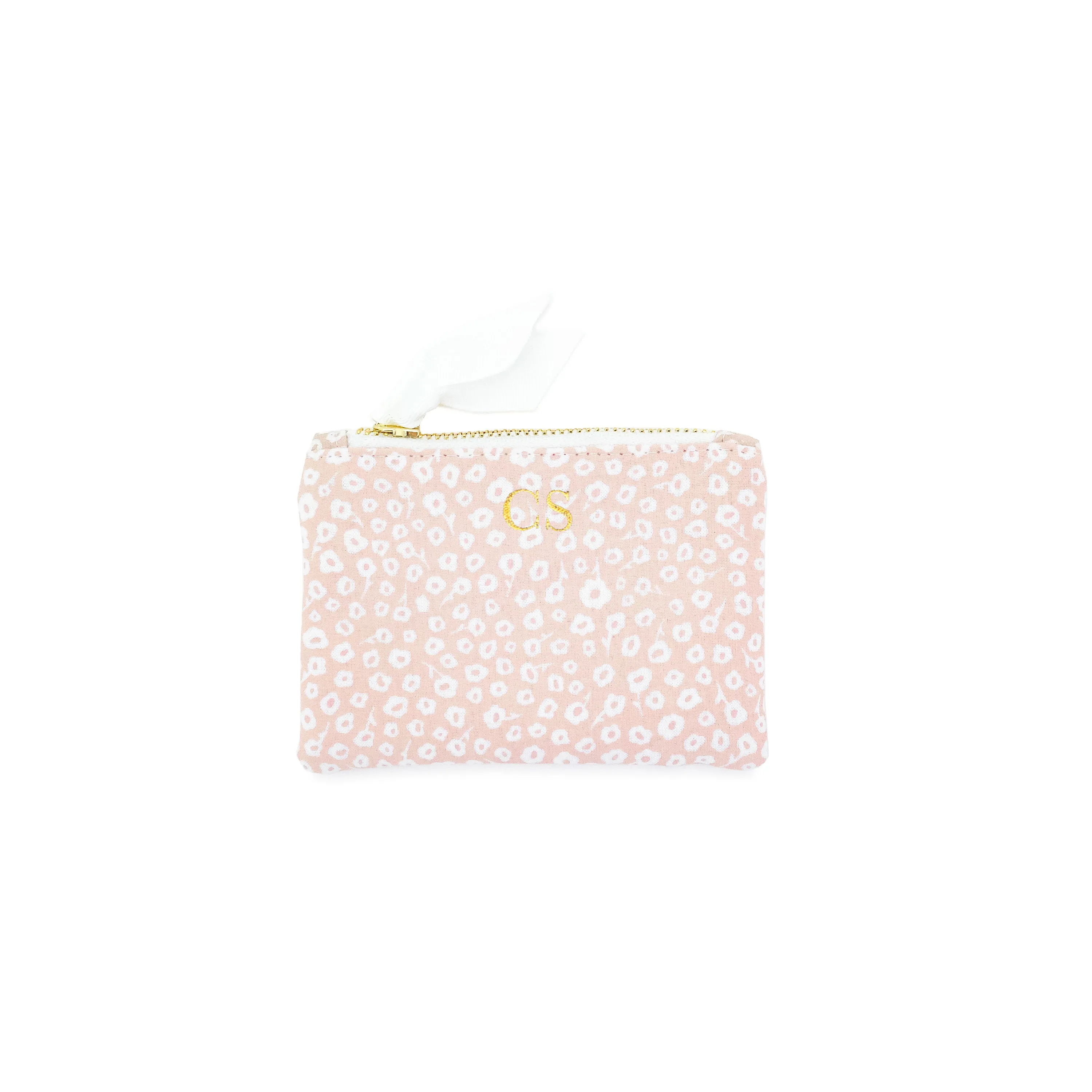 Rose Floral Mini Pouch