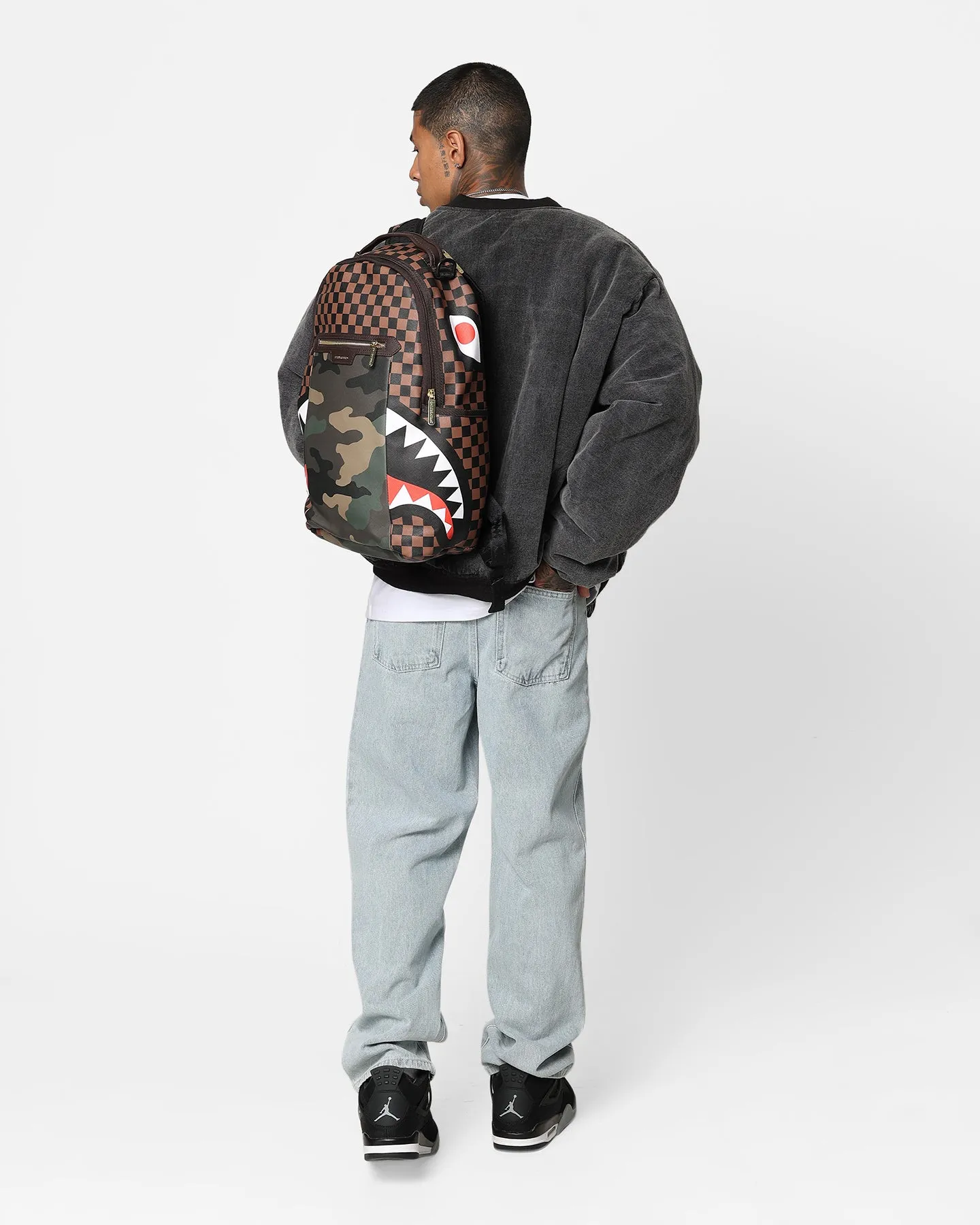 Sprayground Sip Camo Accent DLXSV Backpack Sip With Camo