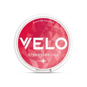 Strawberry Ice Velo Slim Nicotine Pouches